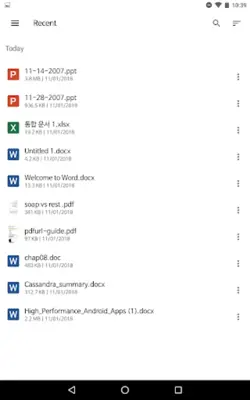 N Docs - PDF, Word, Excel, PPT android App screenshot 8